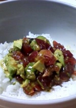 マグロとアボカドのまったり丼-レシピのメイン写真