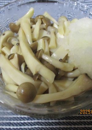 エリンギとしめじの大根おろし和え😋-レシピのメイン写真