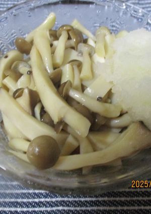 エリンギとしめじの大根おろし和え😋-レシピのメイン写真