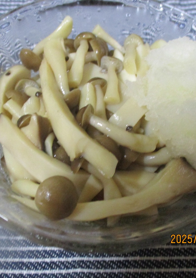 エリンギとしめじの大根おろし和え😋-レシピのメイン写真