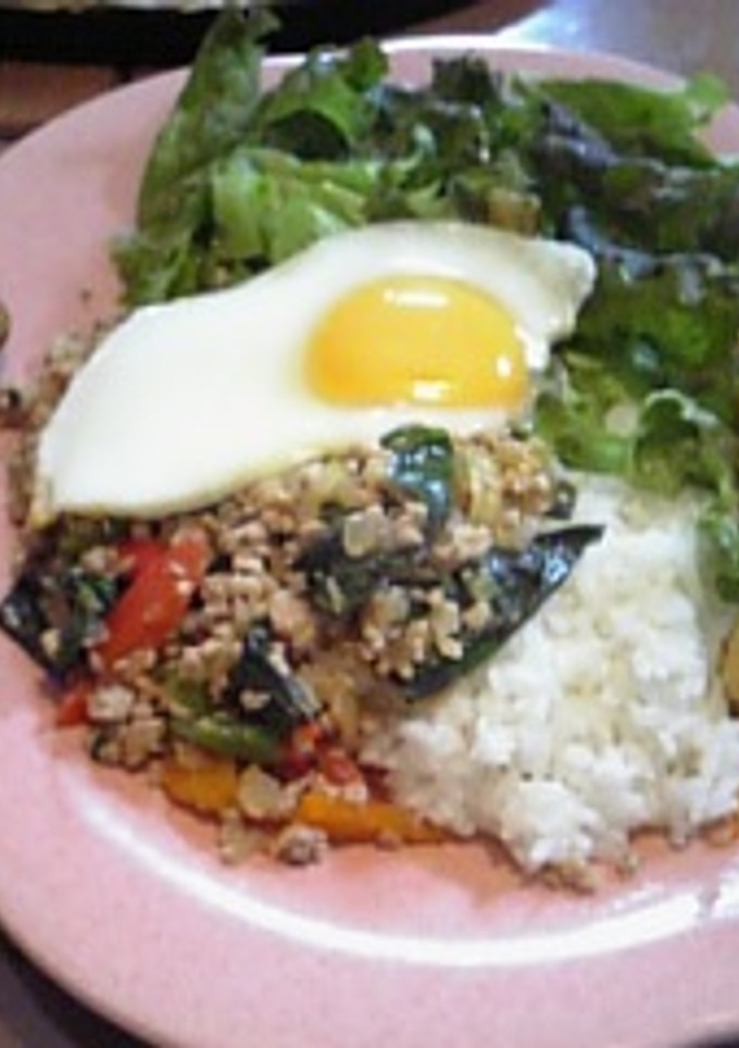 簡単　✿バジル炒めご飯✿-レシピのメイン写真
