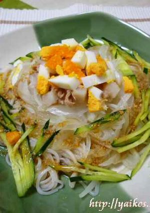 そうめん DE 中華風サラダ☆-レシピのメイン写真