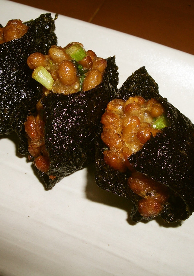 納豆の海苔包み揚げ-レシピのメイン写真