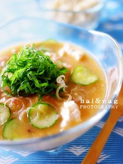 冷や汁-レシピのメイン写真