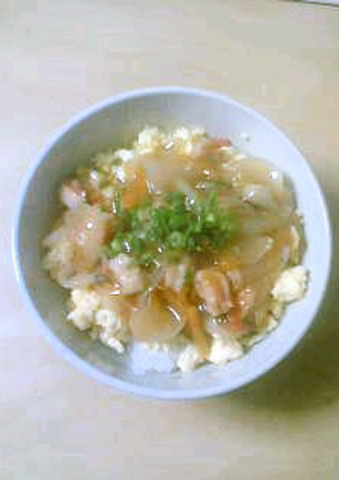 ☆ふんわり優しい卵とエビのあんかけ丼☆-レシピのメイン写真