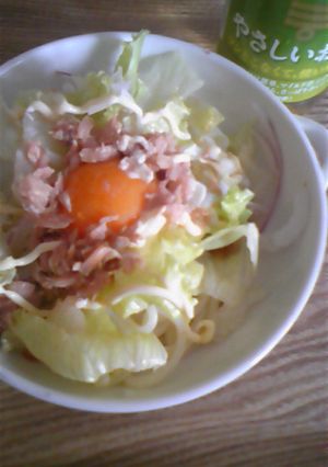 やさしいお酢×サラダうどん-レシピのメイン写真