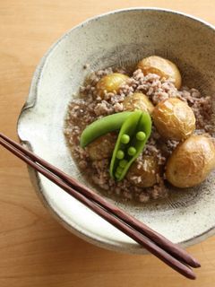 揚げ新じゃがのそぼろあんかけ-レシピのメイン写真