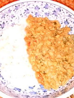レンジでキーマカレー-レシピのメイン写真