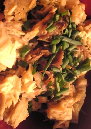 豚の角煮とえのきだけのラー油和え丼-レシピのメイン写真