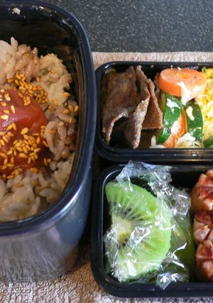 とろーりチーズオムレツ弁当-レシピのメイン写真