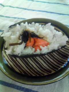 焼き鮭の冷凍☆ 簡単おにぎり-レシピのメイン写真