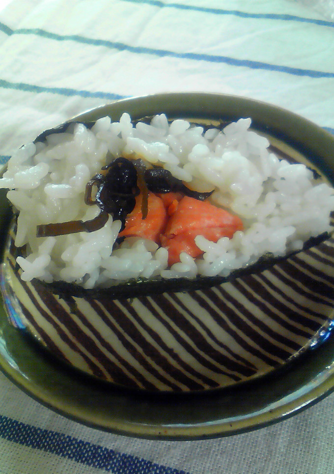 焼き鮭の冷凍☆　簡単おにぎり-レシピのメイン写真