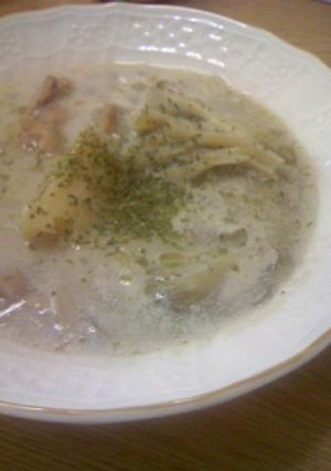 鶏肉とまいたけのクリーム煮-レシピのメイン写真