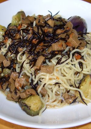 ☆食物繊維たっぷりゴマ香るヒジキの冷麺☆-レシピのメイン写真