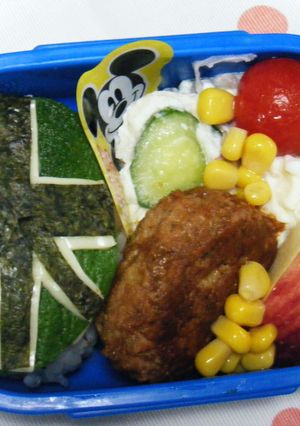 キャラ弁☆シンケングリーン-レシピのメイン写真