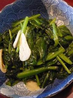 簡単すぎる・ほうれん草炒め-レシピのメイン写真
