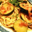 *ズッキーニとアンチョビのトマトパスタ*