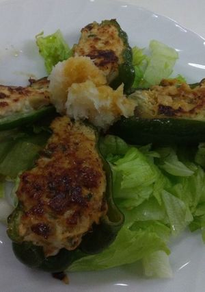 ピーマンの肉詰め-レシピのメイン写真