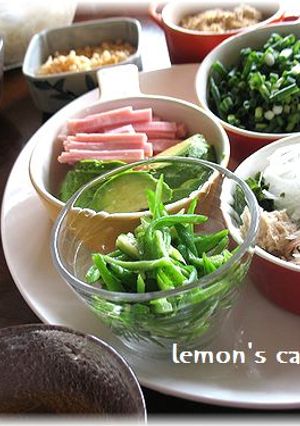 オクラがおソーメンの薬味に抜群♪-レシピのメイン写真