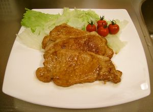 豚ロース（トンカツ用）のしょうが焼き-レシピのメイン写真