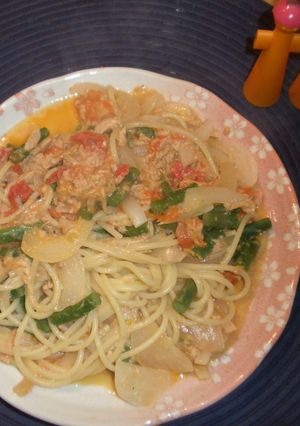 あり合せ野菜のパスタ-レシピのメイン写真