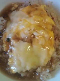 簡単!炒飯の素であんかけ炒飯-レシピのメイン写真