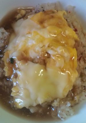 簡単!炒飯の素であんかけ炒飯-レシピのメイン写真