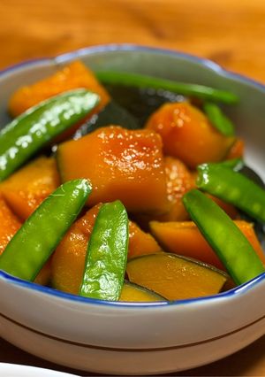 簡単！しっとりほっこりかぼちゃの煮物-レシピのメイン写真
