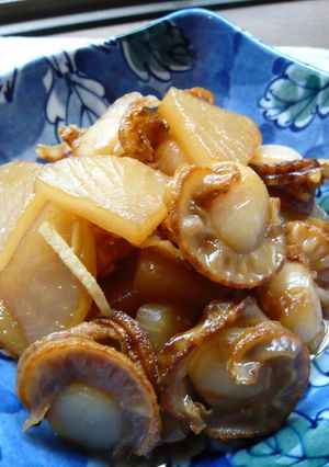 大根と帆立のうま煮♡-レシピのメイン写真