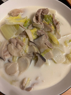 白菜と豚肉のミルク煮-レシピのメイン写真