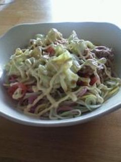 サラダそうめん-レシピのメイン写真