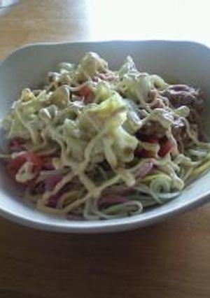 サラダそうめん-レシピのメイン写真