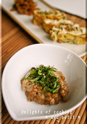 ★　しそごま納豆　★-レシピのメイン写真