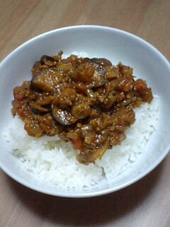 ナス入りキーマカレー-レシピのメイン写真