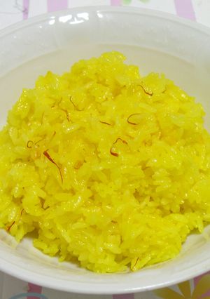 簡単★きれい★炊飯器deサフランライス★-レシピのメイン写真