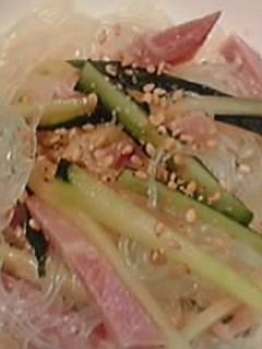 簡単!さっぱり春雨の酢の物☆-レシピのメイン写真