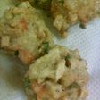 蓮根を食べよう☆蓮根とエビの揚げ団子