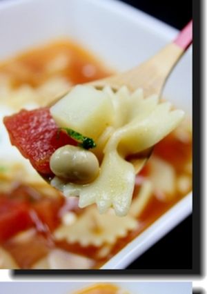 冷たくトマトスープ-レシピのメイン写真