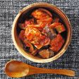 カチャトーラ(チキンの夏野菜煮込み)