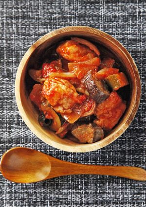 カチャトーラ(チキンの夏野菜煮込み)-レシピのメイン写真