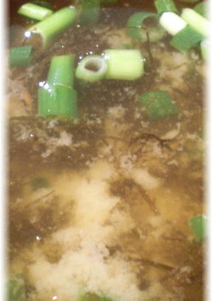 ふのりの味噌汁-レシピのメイン写真