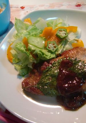 ご飯がススム♪豚みそ焼き！-レシピのメイン写真