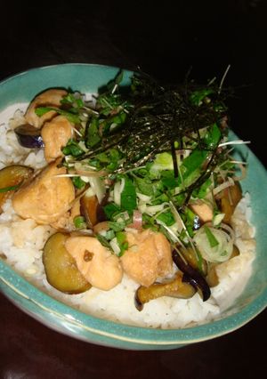 夏にぴったり！さっぱり香味ささみ丼-レシピのメイン写真