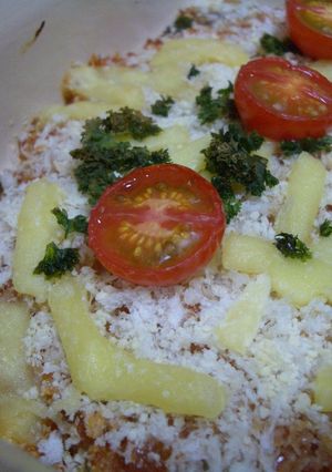 手作りトマトソースで☆鰯のオーブン焼き☆-レシピのメイン写真