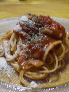 ニンニクトマトのパスタ-レシピのメイン写真