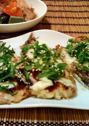 いわしのみそチーズ焼き大葉のせ-レシピのメイン写真