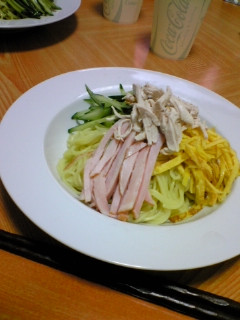 冷やし中華(ささみ入り)-レシピのメイン写真