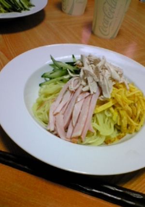 冷やし中華(ささみ入り)-レシピのメイン写真