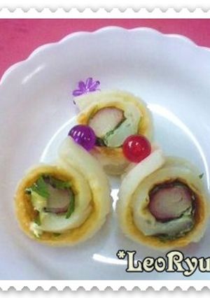 ✿カニカマちくわde巻いてみる〰✿お弁当-レシピのメイン写真
