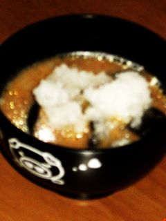 揚げ茄子❤味噌汁in大根おろし-レシピのメイン写真
